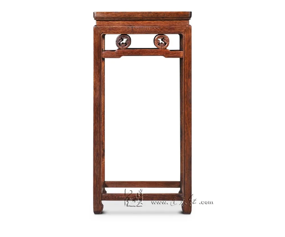 Table Lamp Flower Stand Chinese Royal Rosewood Living Room Furniture Solid Wood Console Side Incense Burner Desks Red Sandalwood