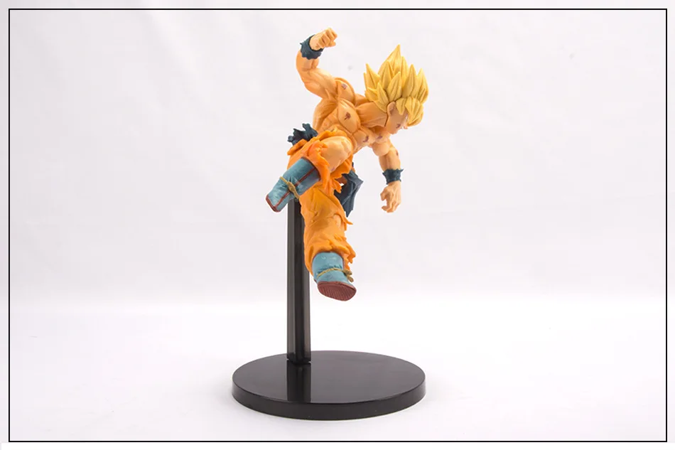 Аниме 24 см Dragon Ball Z Match Makers Super Saiyan Son Goku Gokou Kakarotto ПВХ фигурка Коллекционная модель