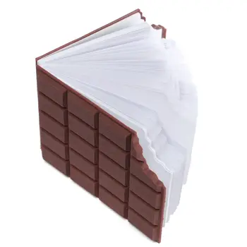 

Best Promotion Convenient Creat Stationery Notebook Chocolate Memo Pad DIY Cover Notepad School Gift School Office Suppliers Hot