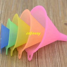 50 компл./лот Быстрая 5 шт./компл. мини Воронки лабораторные Пластик Малый Воронки Кухня кухонная утварь 5 разных размеров