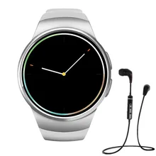 MTK2502C KW18 Bluetooth Smart touch Uhr unterstützung GSM Sim TF Pulsmesser NFC SmartWatch Für IOS Android Smart telefon