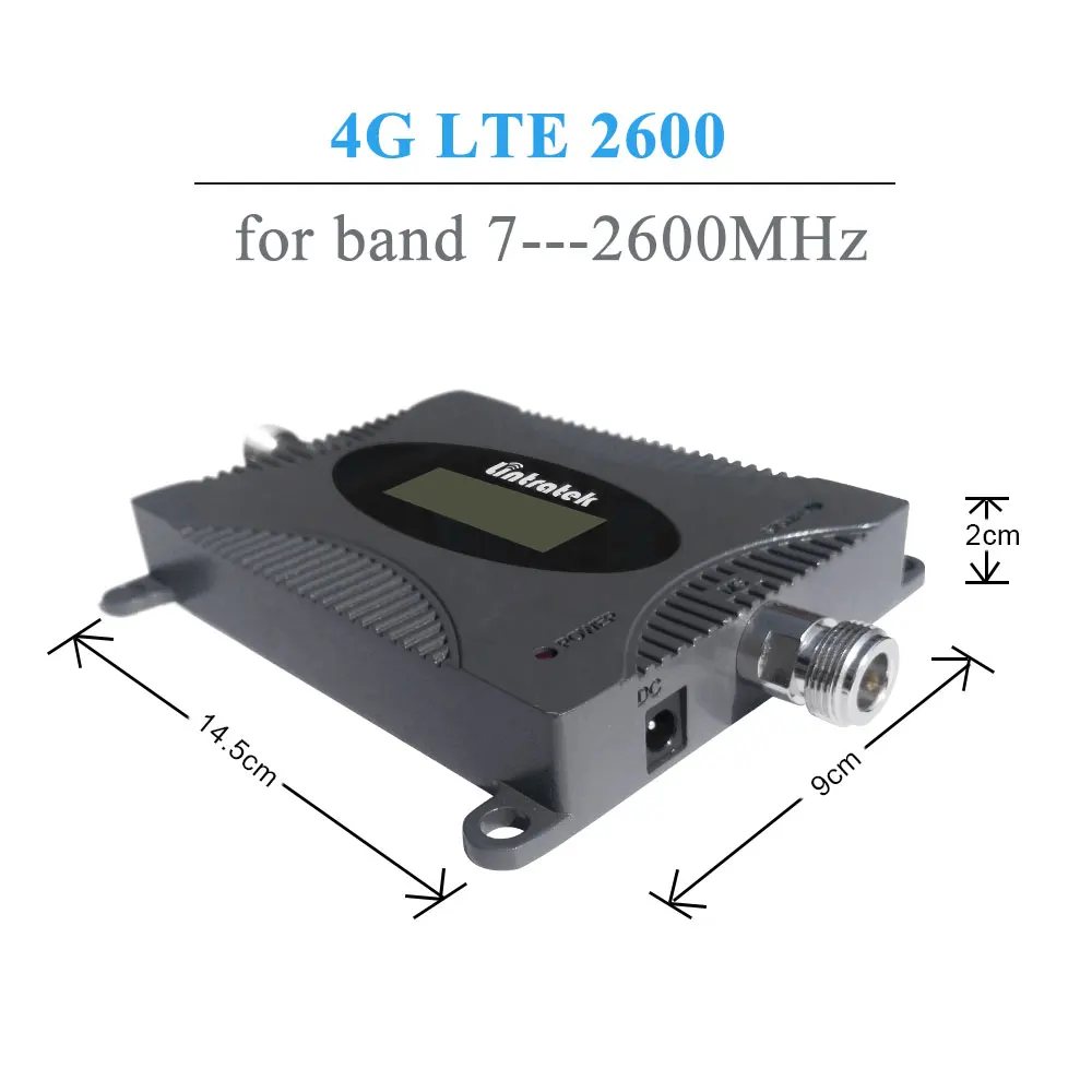 Lintratek 4G LTE Repeater 2600MHz LCD Display