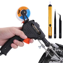 110 В/220 В 60 Вт ручной Электрический паяльник внутренний нагрев паяльник Solda автоматически отправляет оловянные сварочные инструменты BGA