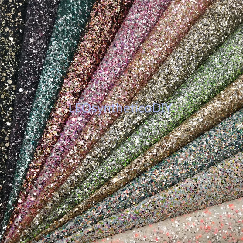 

1PC 21X29CM Glitter Fabirc, Chunky Glitter Leather, Wine Glitter Leather Sheets For Making Bows LEOsyntheticoDIY T245