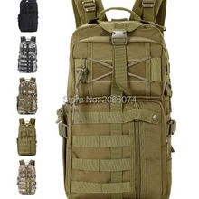 Наружная Военная Тактическая штурмовая камуфляжная сумка солдата система Молл 3 дня спасательный мешок для выживания спецназ полиция 20шт