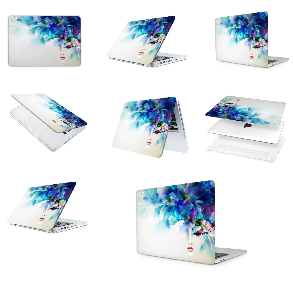 Oil painting series Painting Case for Macbook Air 11 13 Pro Retina 12 13 15 inch Colors Touch Bar Wood Laptop Cover Shell