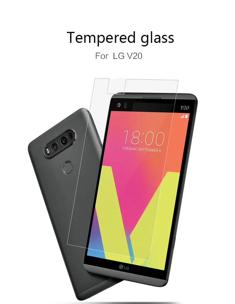 2Pcs Screen Protector sFor Glass LG V20 Tempered Glass For LG V20 Glass