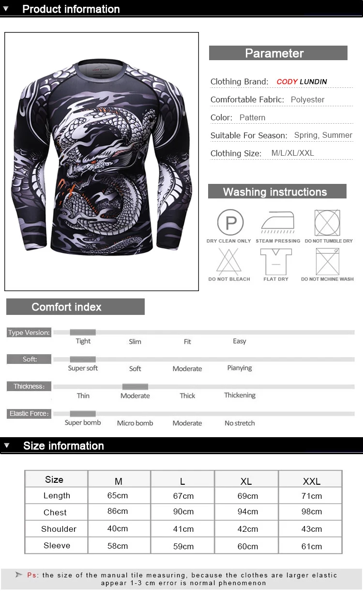 new 3D print t shirt men GYMS compression shirt T-shirt Men's Dragon's Flight Short Sleeve Rash Guard MMA BJJ tops T-shirt