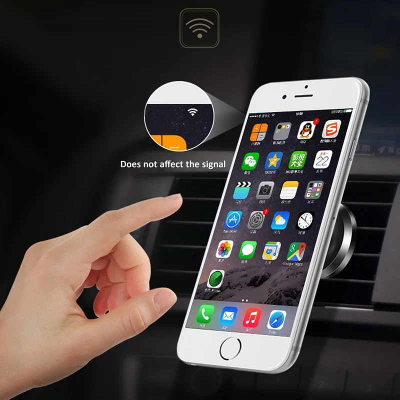 Магнитный держатель для телефона автомобильный для Xiaomi Redmi Note 5 6 Pro Air Vent держатель для телефона в автомобиле Магнитная подставка для iPhone X XS MAX