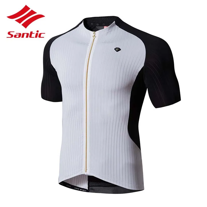 

Santic Cycing Jersey 2018 Men Short Sleeve Bicycle Bike Top Shirt Clothes Road DH Pro Downhill Jersey Clothing Ropa Ciclismo