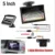 2.4G Wireless parcheggio Telecamera Per La Retromarcia camera Alta Resulution 5 “TFT LCD Monitor Veicolo Assistenza di Parcheggio Ingresso Video Per DVD
