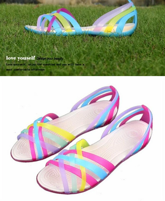 rainbow huarache shoes