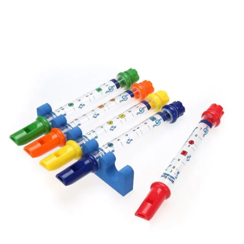 

5pcs/set Bath Water Flute Toy Whistles Music Sound Tub Tunes For Children Baby Kids Musical Development Toys Drop Ship De4
