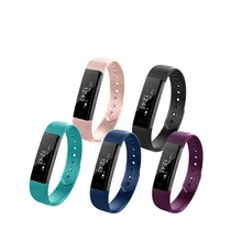 2016 New Hot ID115 Smart Band Bluetooth Bracelet Pedometer Fitness Tracker Watch Remote Camera Wristband For Android iOS