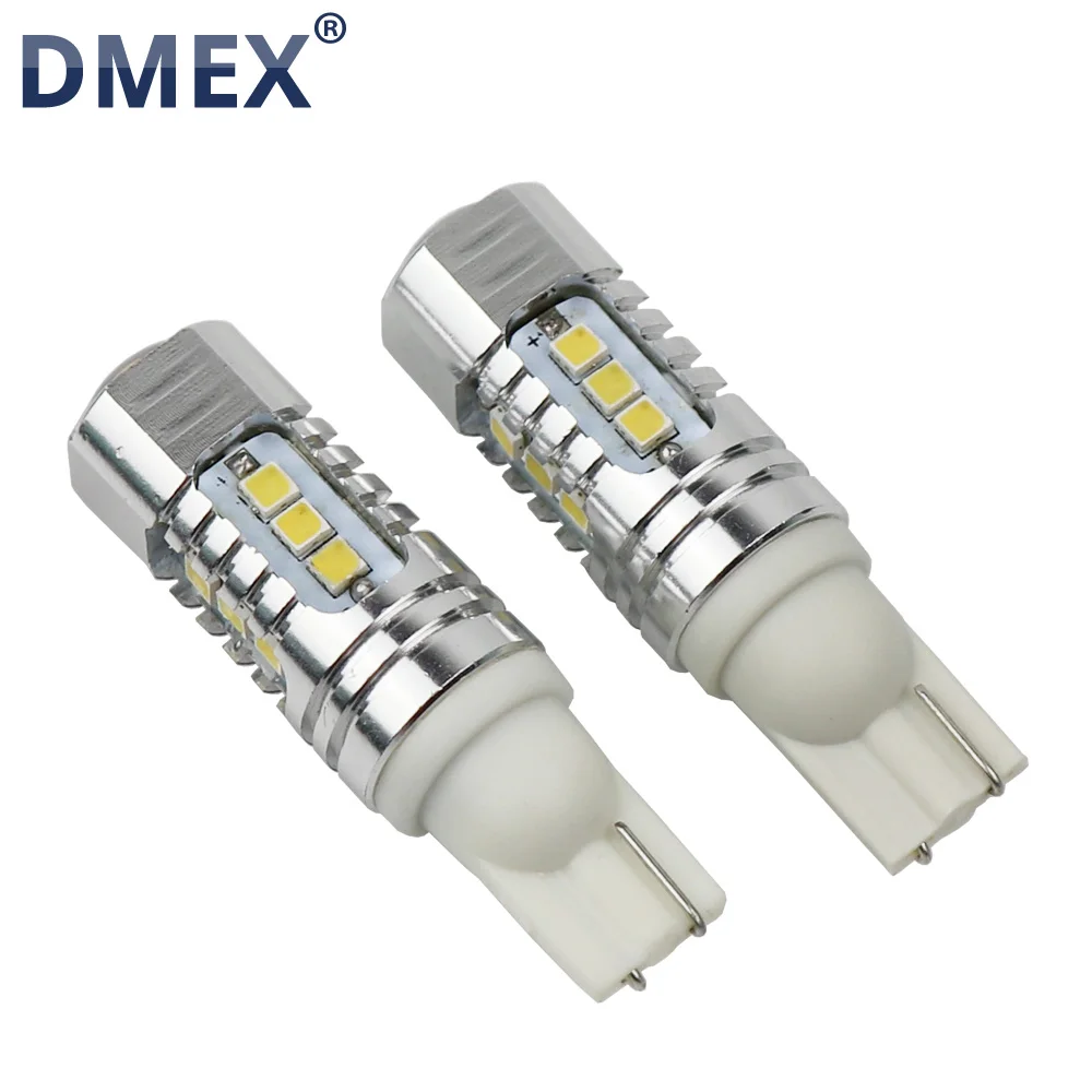 Buy DMEX 2x T10 W5W 15W LED Bulb 501 Auto License