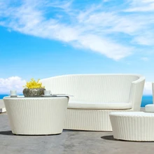 Sigma весеннее поступление уличная ПВХ бамбуковая ротанговая Каталина плетеная мебель для патио