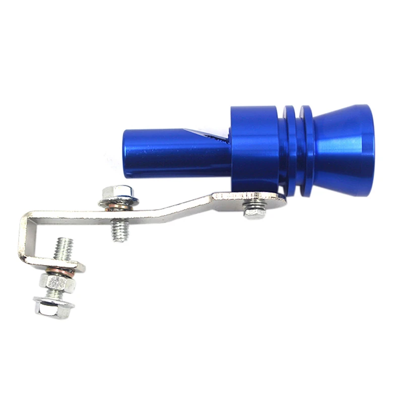 Universal Car Turbo Sound Exhaust Muffler Pipe Whistle Fake Blow-off BOV Simulator Whistler Vehicles Auto Accessories S L XL