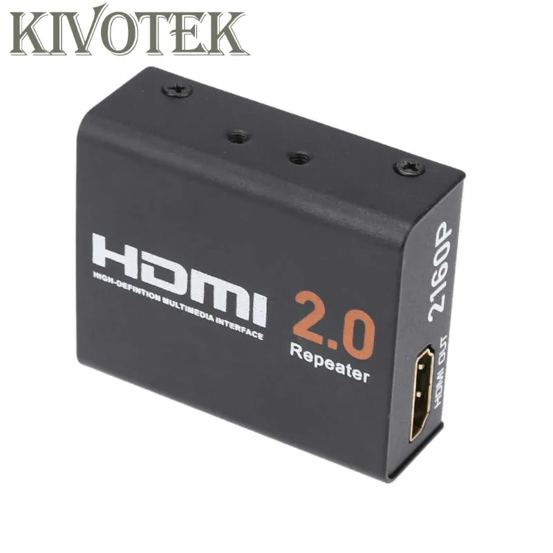 

2160P 1080P HDMI Extender 4K 3D Hdmi 2.0 Splitter Repeater Signal Amplifier Booster Adapter HDCP 2.2 EDID For HDTV Free Shipping