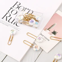 С юбкой-пачкой 10 шт./кор. креативные милые школьные металлические скрепки канцелярские принадлежности каваи студент индекс Закладка для книги для дневника H0303