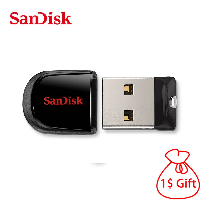 

100% Original SanDisk USB Flash Drive 16GB 8GB 64GB 32G CZ33 mini Pen Drives USB 2.0 Support official verification