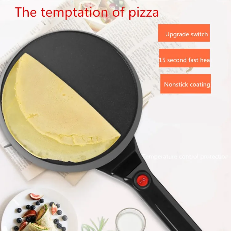 

Household small kitchen appliances, portable pizza, electric baking pan