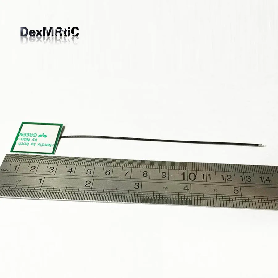 Antenna soldering with back glue