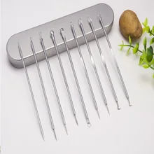 Средство для удаления игл из нержавеющей стали с угревой головкой, профессиональный инструмент для устранения угрей черных точек, набор для красоты