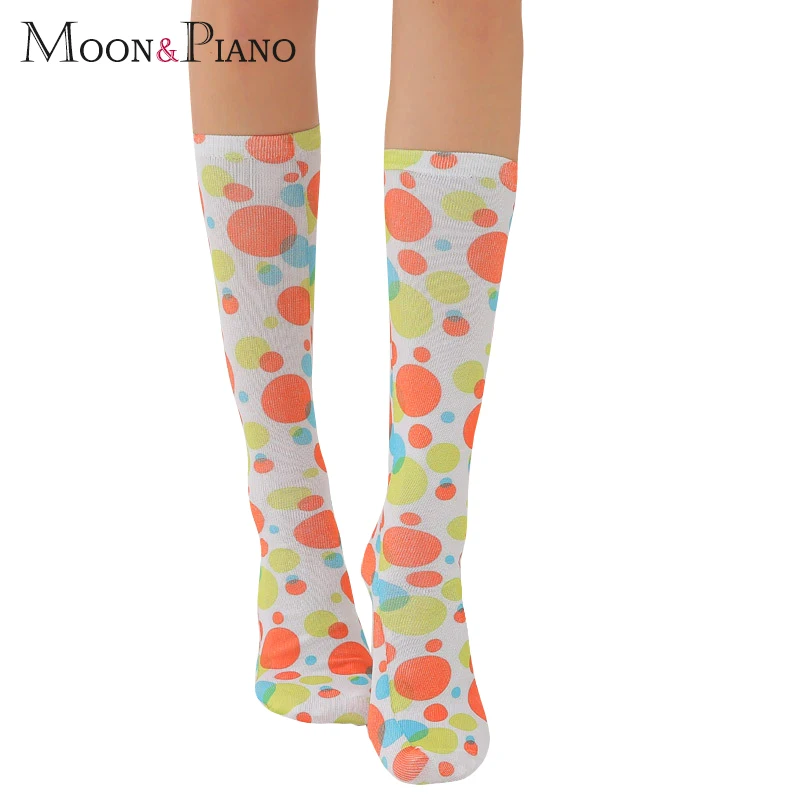 

Unisex Leopard Cotton Socks Rainbow Stripe Print 2019 Hot Sale Autumn Casual Sexy Warm Fashion Trend Christmas Gift