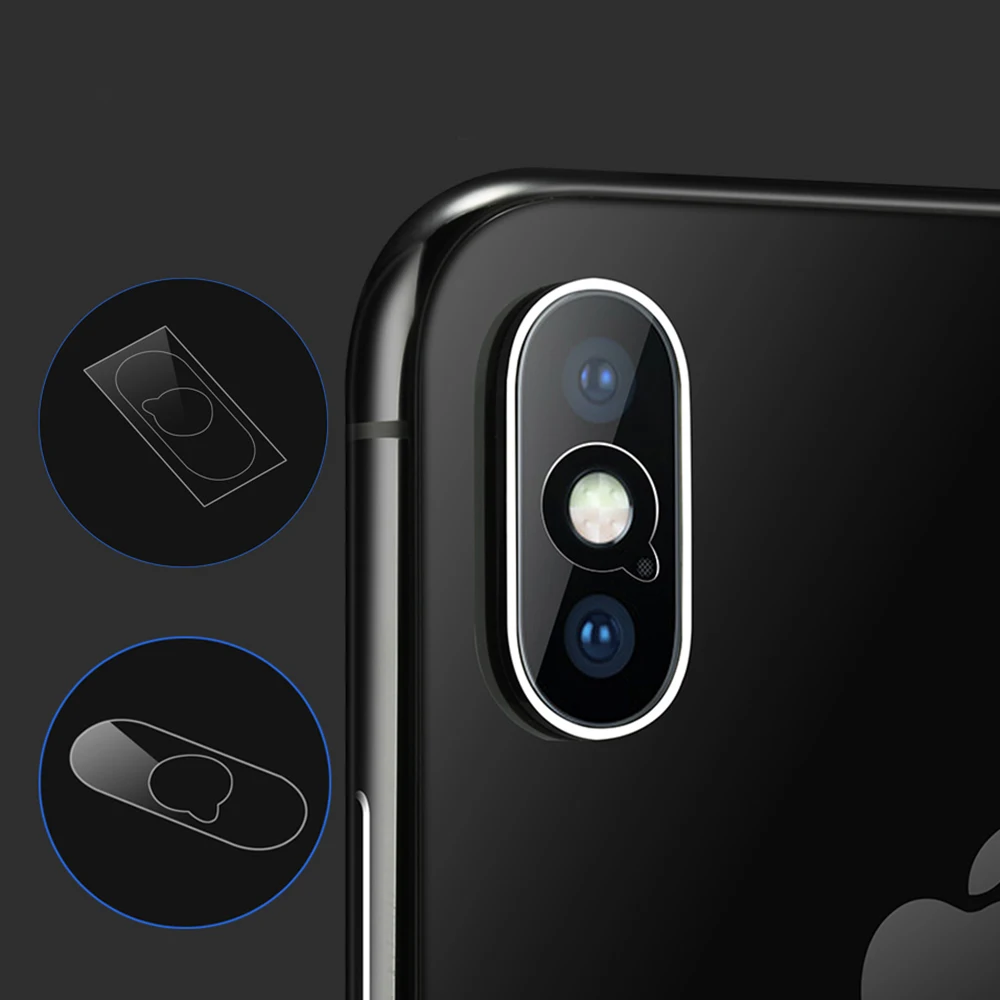 Buy 3Pcs/Set Back Lens Protective Glass For iPhone X