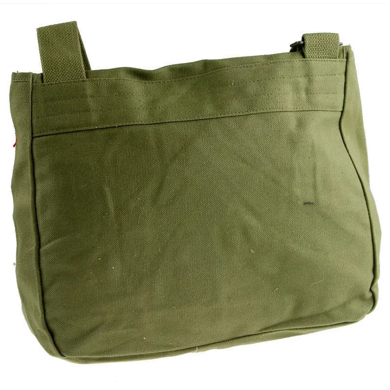 SURPLUS VIETNAM WAR CHINESE MILITARY PLA 65 TYPE CANVAS BAG GREEN- World military Store