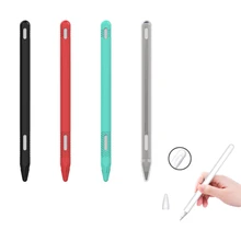 Мягкий силиконовый чехол для Apple Pencil 2-го поколения Чехол для iPad Pro карандаш 2 Набор колпачков держатель планшет ручка-стилус чехол
