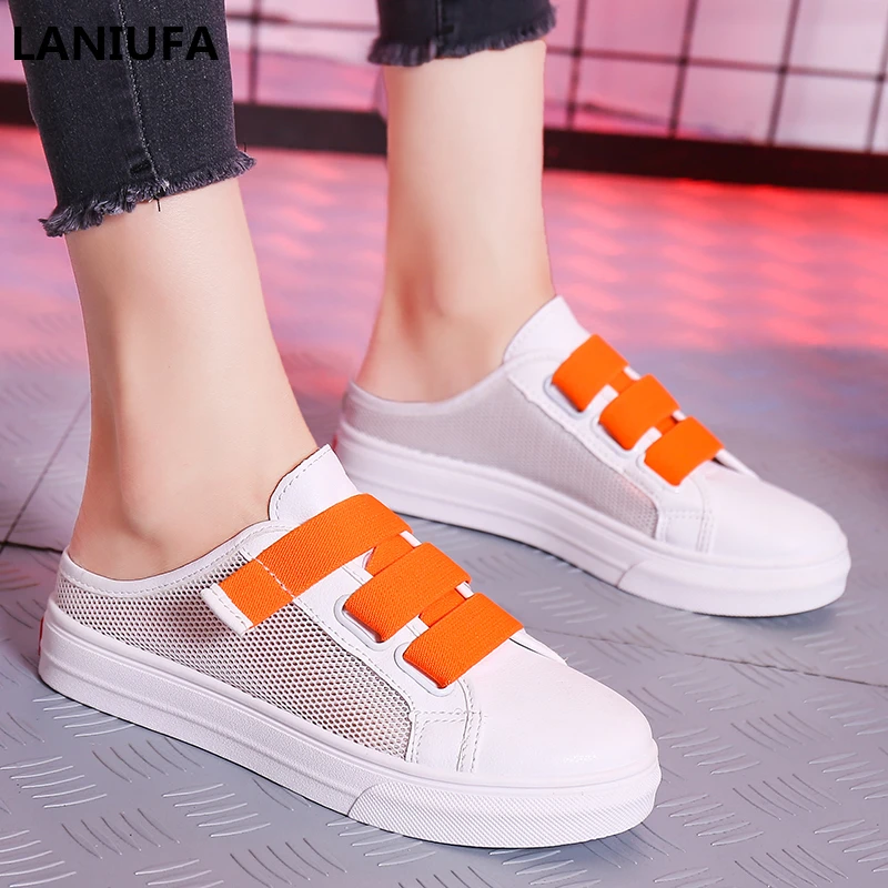 

spring Autumn women Casual Lace Up Breathable Mesh walking shoes flat women shoes women Casual shoes mujer plus size 35-42 &302