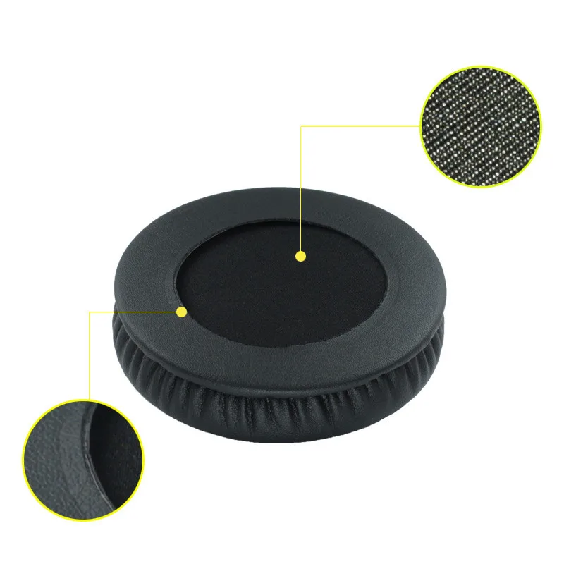 45MM 50MM 60MM 70MM 105MM Protein Leather Replacement General Foam Ear Pads Cushions for Headphones (4)