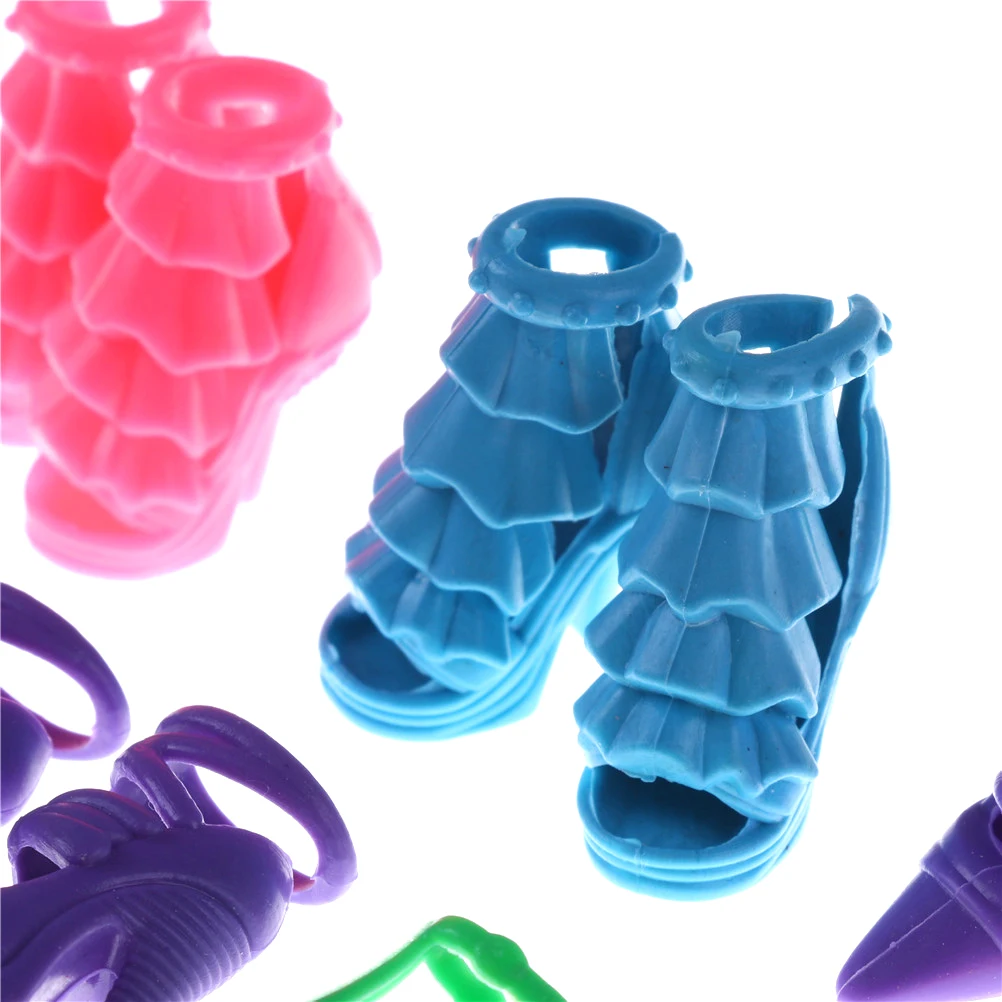 40 парт/компл. модные сандалии на каблуках для кукол Барби|for barbie|for barbie dollbarbie shoes for