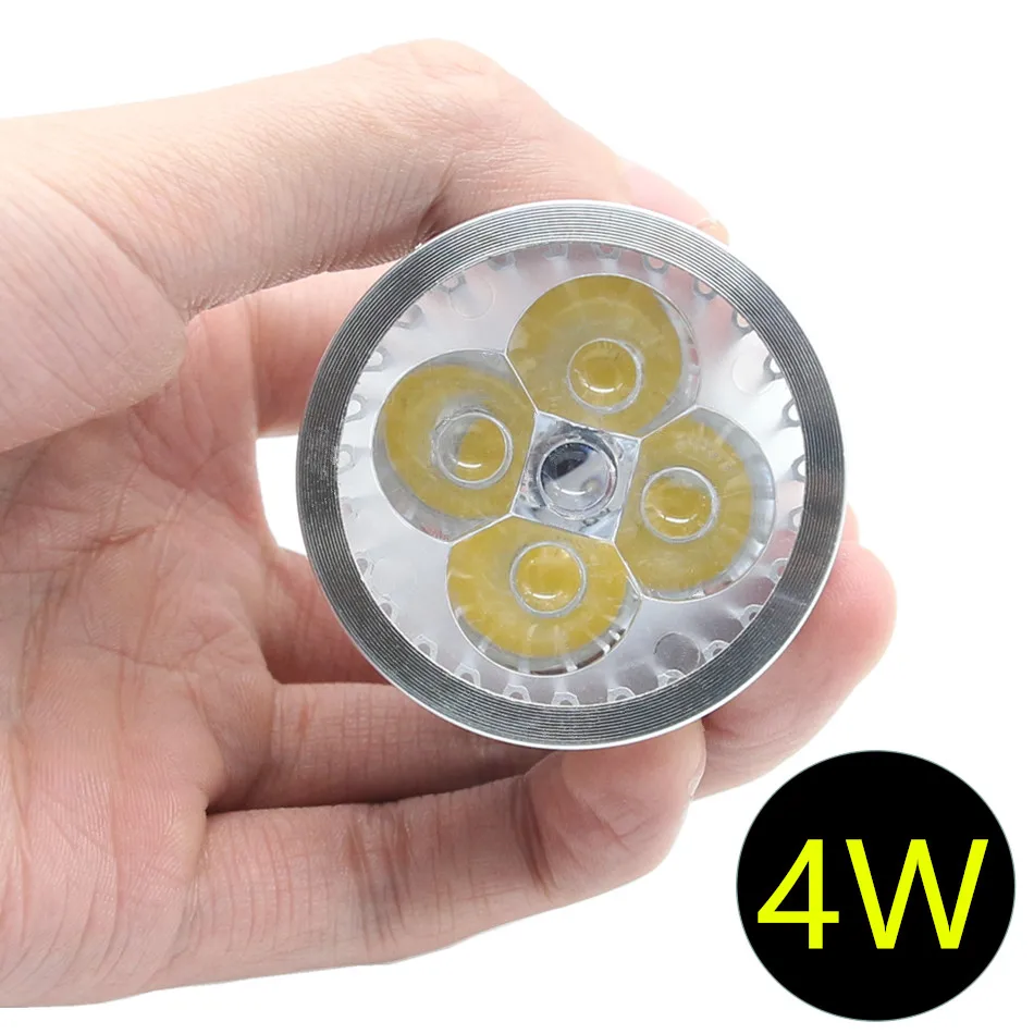 10pcs GU10 MR16 E27 Dimmable Bombillas LED Lamp Lampada LED Spotlight 3W 4W 5W Spot Luz Lamparas LED Bulbs Lighting Aluminum