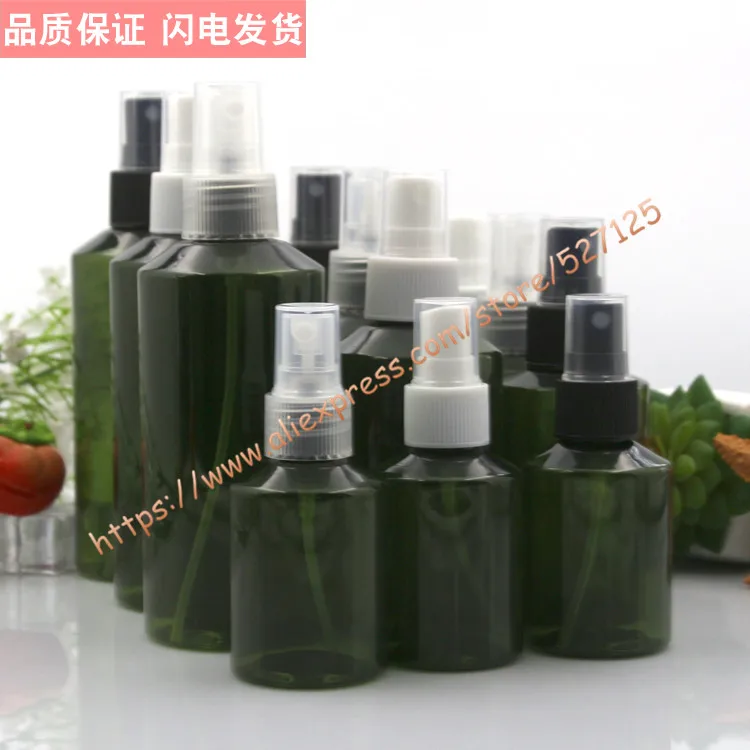 Download 50ml/100ml/150ml/200ml olive green PET bottle with 3 ... Yellowimages Mockups