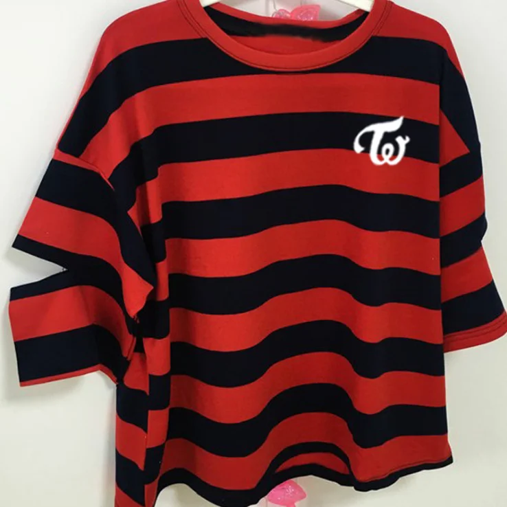 TWICE Striped T-Shirts