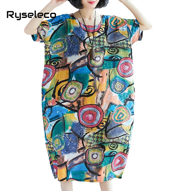 paisley print summer dress