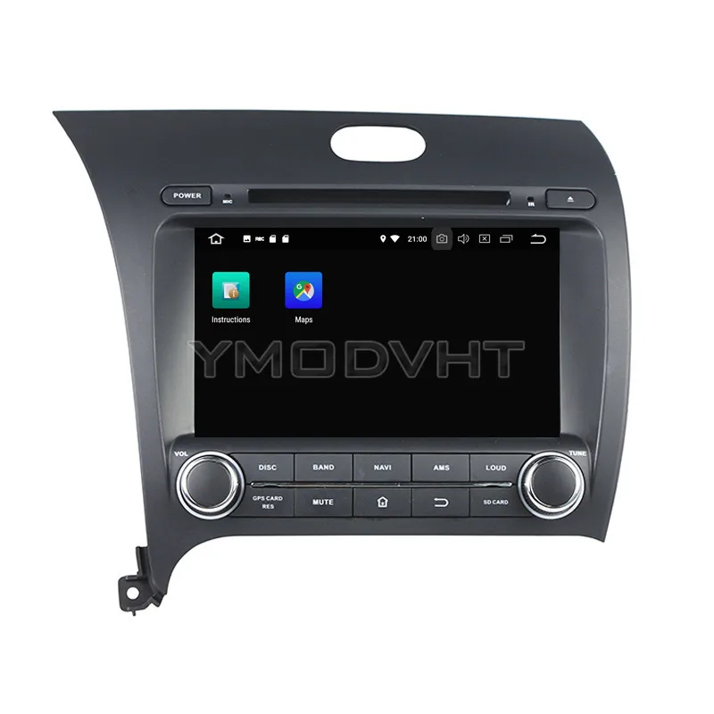 Excellent YMODVHT 8inch Android 8.0 Octa Core PX5 4GB RAM 32GB ROM Car DVD Player Radio Stereo GPS for Kia Cerato/K3/Forte 2013 4
