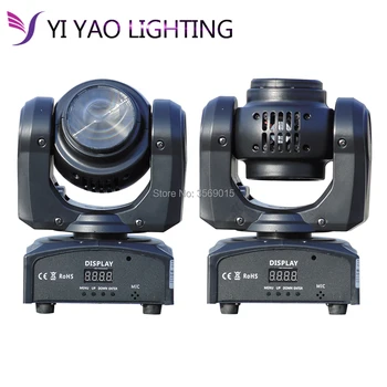 

2PCS/LOT LED Mini beam 10W 4X10W RGBW double face Moving Heads DMX 15/21 Channels DJ Nightclub Stage Lighting
