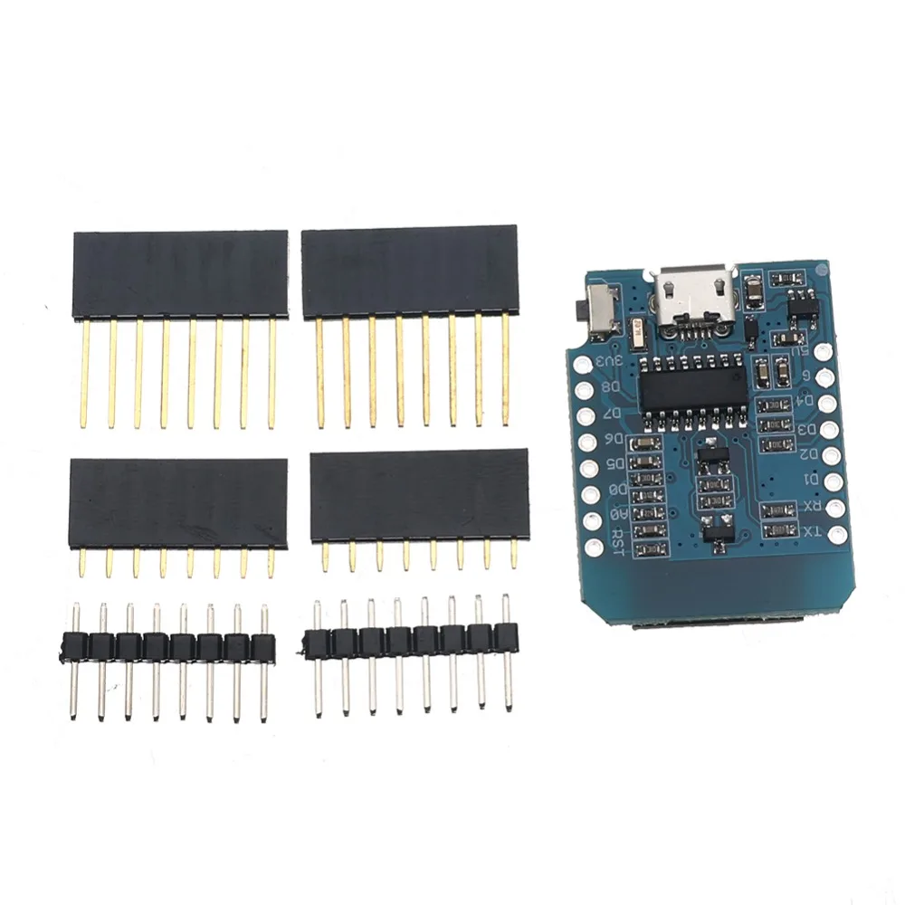ESP 12 ESP8266 WeMos D1 Мини WIFI 4 м байт макетная плата модуль NodeMCU Lua|Демонстрационные