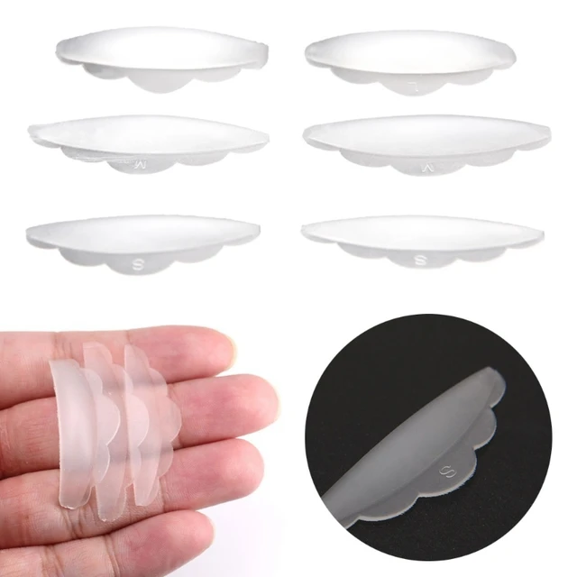 Best Price 6pcs Eyelash Lift Lifting Curlers Curl Silicone Eye Lash Extension Shields Pads Beauty Makeup Tool Accessories