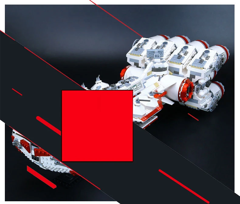 Бренд 05046 Новый 1748 шт Звездный План серии Tantive IV Rebel блокчейн набор для бегунов