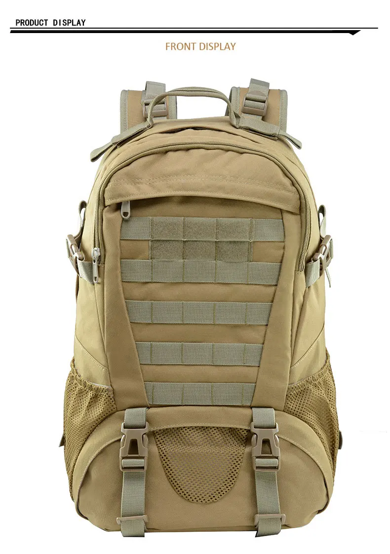 Тактическая Сумка, уличный походный рюкзак для верховой езды, походный рюкзак, ткань Оксфорд, водонепроницаемый и переносной армейский веер, спортивный рюкзак