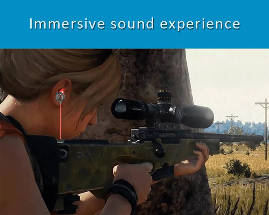 GONKE HiFi наушники вкладыши крючки шум изоляции гарнитуры игры PUBG с микрофоном