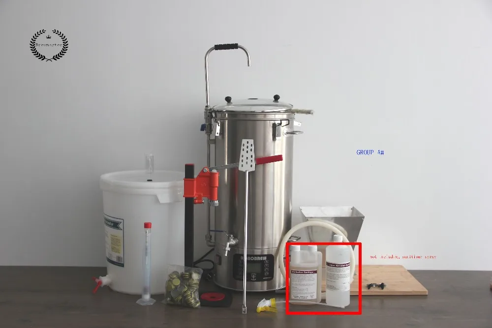 

HOME BREW ROBO BREW WITH OTHER EQUIPMENTS