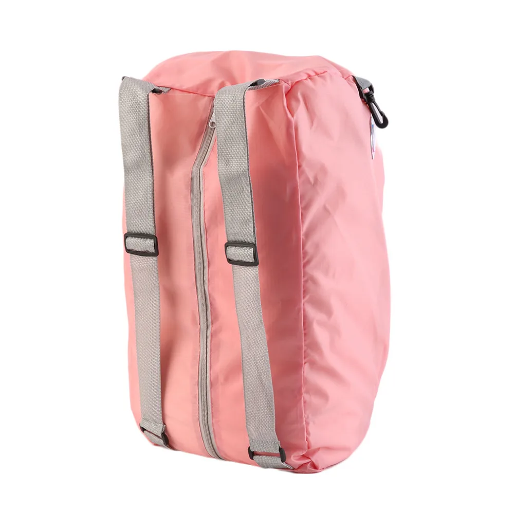 Портативный молнии Soild ежедневные поездки спортивный рюкзак, сумка через плечо складной мешок Кемпинг Сумка хорошо продается