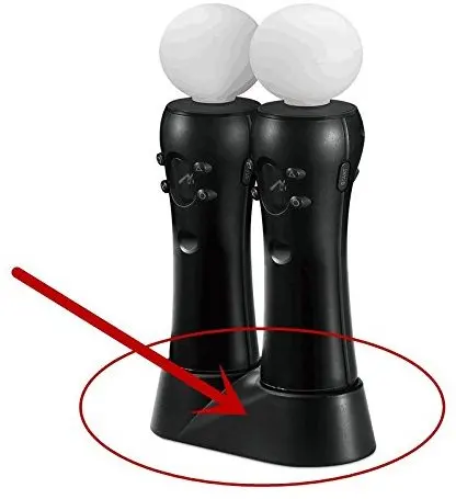 Зарядная док станция USB для контроллеров PS4 Move PS VR|Запасные части| |