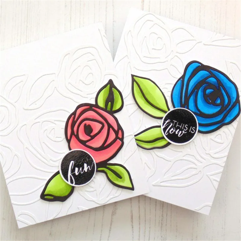 

YaMinSanNiO Flower Metal Cutting Dies New 2019 Blooming Flower Dies Scrapbooking Card Making Craft Dies Stitch Stencil Die Cut