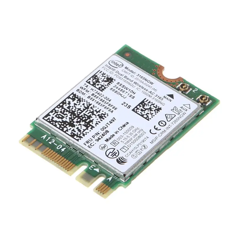 33165ac 00JT497 Двухдиапазонная 2 4G/5G беспроводная WiFi сетевая карта для Lenovo E460 E560 E470